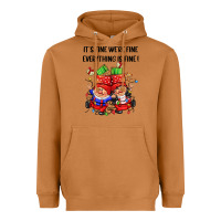 Meerkat its fine were fine everything is fine Heavyweight Hoodie - CowGirlArtShop
