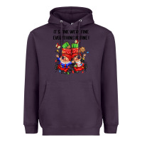 Plum its fine were fine everything is fine Heavyweight Hoodie - CowGirlArtShop