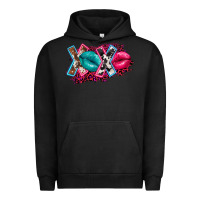 Pigment Black Western Xoxo Urban Hoodie - FaDigitalArtStudio