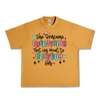 Peanut Butter she overcame everything that was meant to destroy Urban Heavy Tee - MaliasSmallBusiness