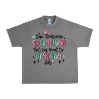 Tornado she overcame everything that was meant to destroy Urban Heavy Tee - MaliasSmallBusiness