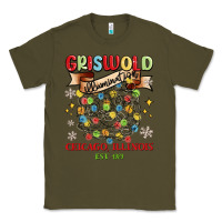 Army Green griswold illumination Classic Tee - MaliasSmallBusiness