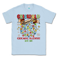 Dusty Blue griswold illumination Classic Tee - MaliasSmallBusiness