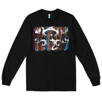 Black cowhide, leopard serape backgraund Long Sleeve Tee - JahusDesignShop