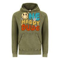 One Happy Dude Vintage Hoodie | Teevron