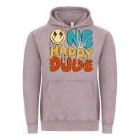 Vintage Zinc one happy dude Vintage Hoodie - MaliasSmallBusiness