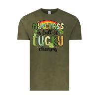 Vintage Olive my class is full of lucky charms Vintage Tee - MaliasSmallBusiness