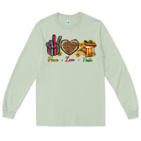 Matcha Peace Love Fiesta Long Sleeve Tee - BundleAndBundleShop