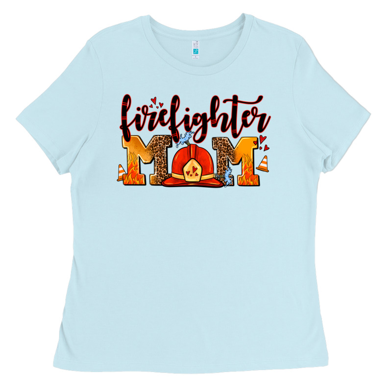 Firefighter  Mom Ladies Tee by AdoDesignShop | Teevron