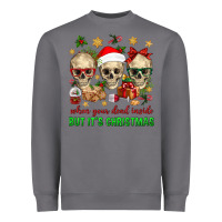 When Your Dead Inside But It's Christmas Heavyweight Sweatshirt | Teevron