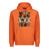 Carrot merry and bright Premium Hoodie - CowGirlArtShop