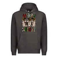 Smoke merry and bright Premium Hoodie - CowGirlArtShop