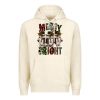 Tofu merry and bright Premium Hoodie - CowGirlArtShop
