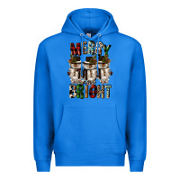 True Royal merry and bright Premium Hoodie - CowGirlArtShop