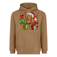 Toasted Coconut ho ho ho heifer Heavyweight Hoodie - CowGirlArtShop