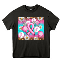 Asphalt Breast cancer balloon Heavy Core Tee - Artiststas