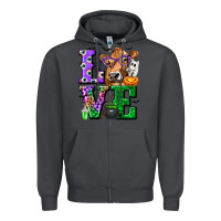 Smoke love cow halloween tbw Zipper Hoodie - texasbilliewilder