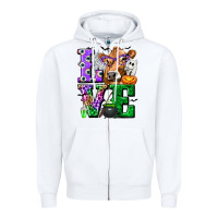 White love cow halloween tbw Zipper Hoodie - texasbilliewilder