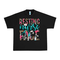 Black resting nurse face Urban Heavy Tee - NancyCooperArtShop