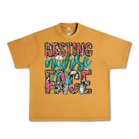 Peanut Butter resting nurse face Urban Heavy Tee - NancyCooperArtShop