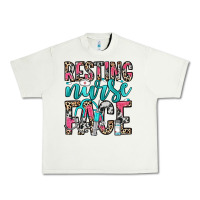 Pistachio resting nurse face Urban Heavy Tee - NancyCooperArtShop