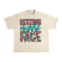 Sandshell resting nurse face Urban Heavy Tee - NancyCooperArtShop