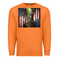 Carrot usa deer hunting woods Premium Sweatshirt - CowGirlArtShop