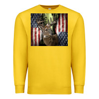 Lemon usa deer hunting woods Premium Sweatshirt - CowGirlArtShop