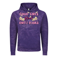 Cloud Purple good girls read dirty books Vintage Hoodie - MaliasSmallBusiness