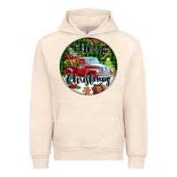 Sandshell Merry Christmas Truck Urban Hoodie - FaDigitalArtStudio