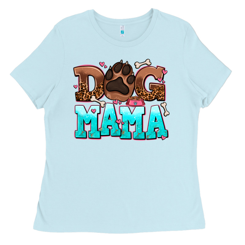 Dog Mama Ladies Tee by AdoDesignShop | Teevron