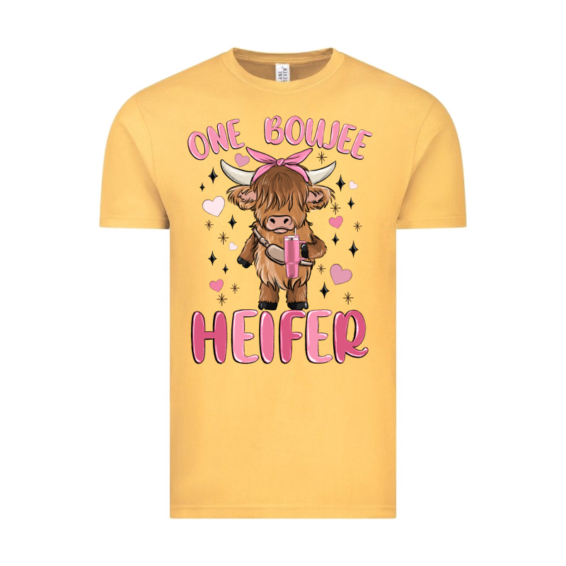 One Boujee Heifer Vintage Tee by MaliasSmallBusiness | Teevron
