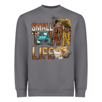 Storm Small Town Life Heavyweight Sweatshirt - BundleAndBundleShop