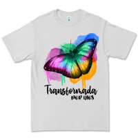 Dove Grey transformada por dios Premium Tee - JahusDesignShop