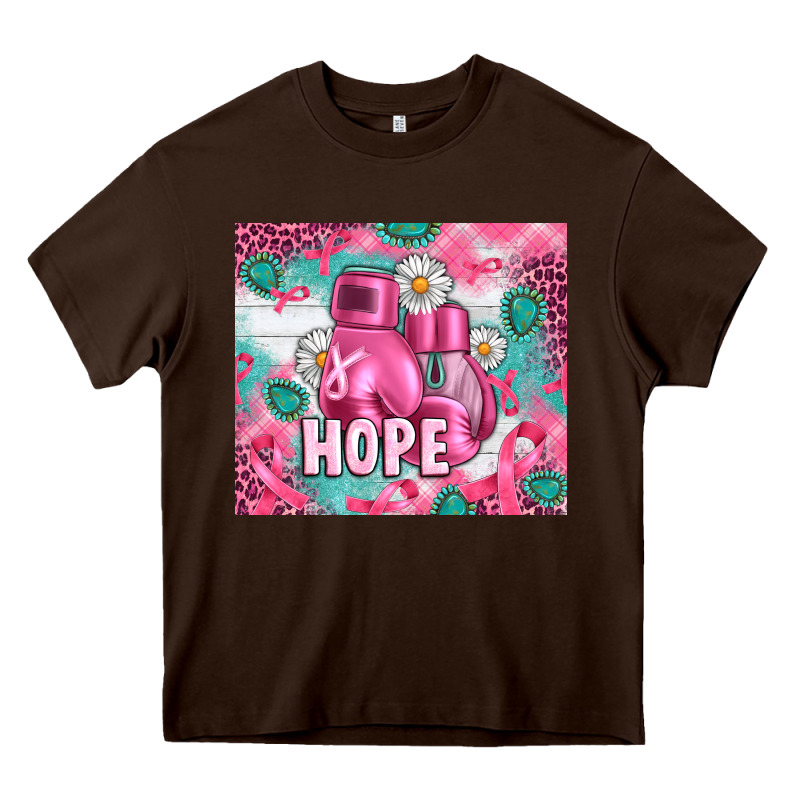 Breast Cancer Boxing Gloves Heavy Core Tee by Artiststas | Teevron