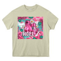 Mossy Breast Cancer Boxing Gloves Heavy Core Tee - Artiststas
