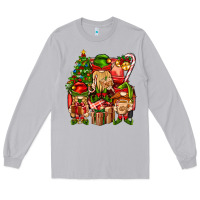 Moon Dust Christmas Elf Truck Long Sleeve Tee - BundleAndBundleShop