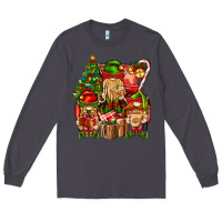 Smoke Christmas Elf Truck Long Sleeve Tee - BundleAndBundleShop