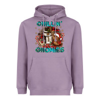Lavender chillin with my gnomies Heavyweight Hoodie - CowGirlArtShop