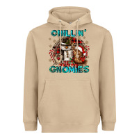 Mushroom chillin with my gnomies Heavyweight Hoodie - CowGirlArtShop