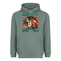 Sage chillin with my gnomies Heavyweight Hoodie - CowGirlArtShop