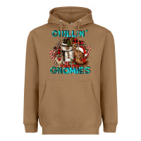 Toasted Coconut chillin with my gnomies Heavyweight Hoodie - CowGirlArtShop