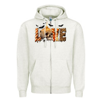 Halloween Love Zipper Hoodie | Teevron