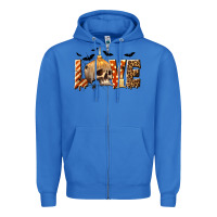 True Royal Halloween Love Zipper Hoodie - texasbilliewilder