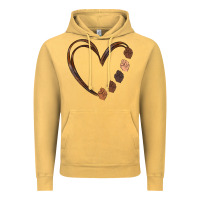 Vintage Mustard black history melanin Vintage Hoodie - MaliasSmallBusiness