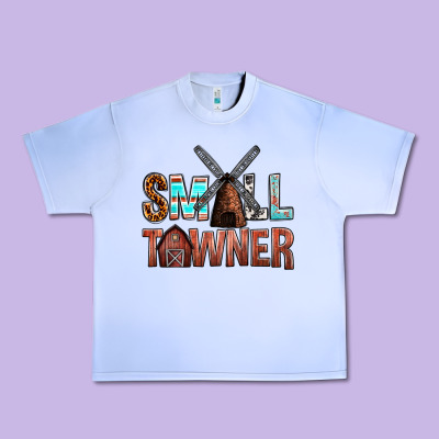 Small Towner Urban Heavy Tee Designed By Nancycooperartshop