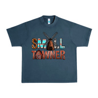 Midnight Navy small towner Urban Heavy Tee - NancyCooperArtShop