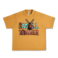 Peanut Butter small towner Urban Heavy Tee - NancyCooperArtShop