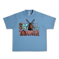 Pebble Blue small towner Urban Heavy Tee - NancyCooperArtShop
