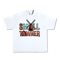 White small towner Urban Heavy Tee - NancyCooperArtShop